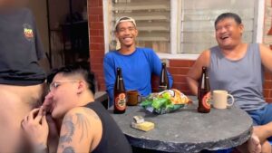 Blowjob in Front of Uncles - AngelKing_xxx