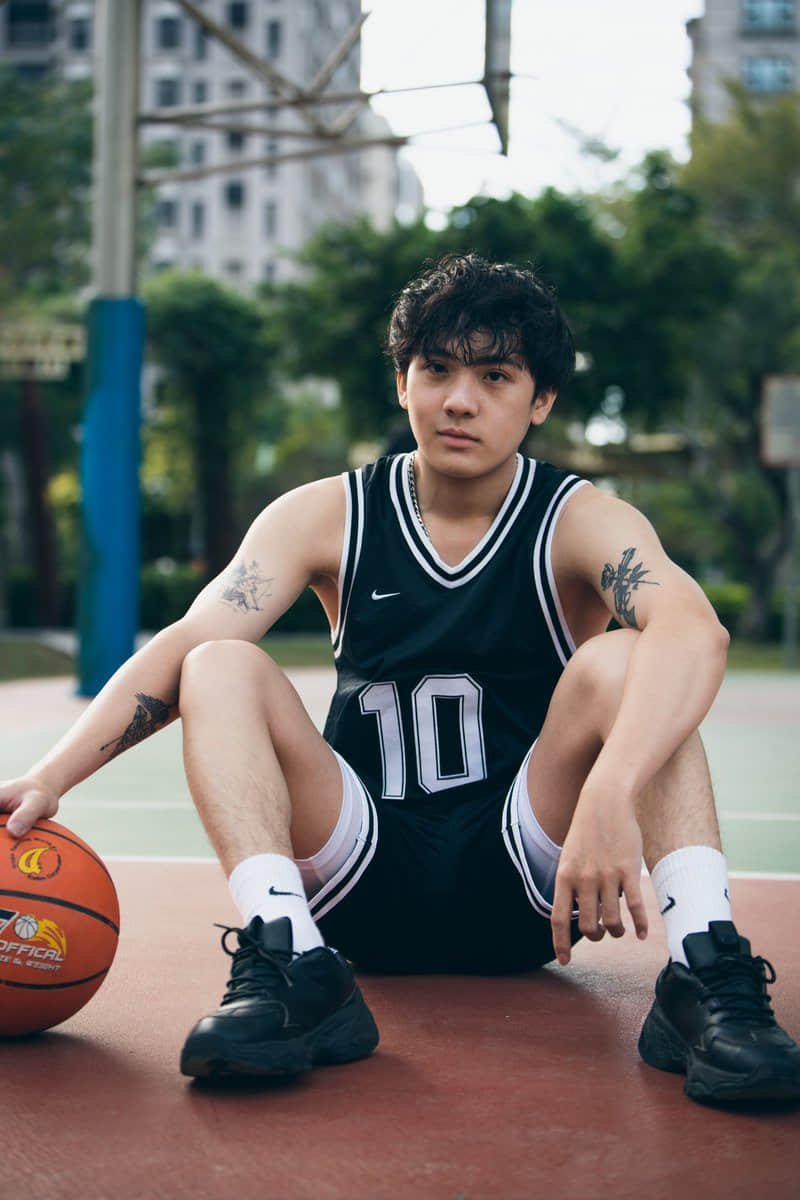 GD-030 Gayerdar - Edging Gen-Z Basketballer in Dirty White Socks-COSYGAY