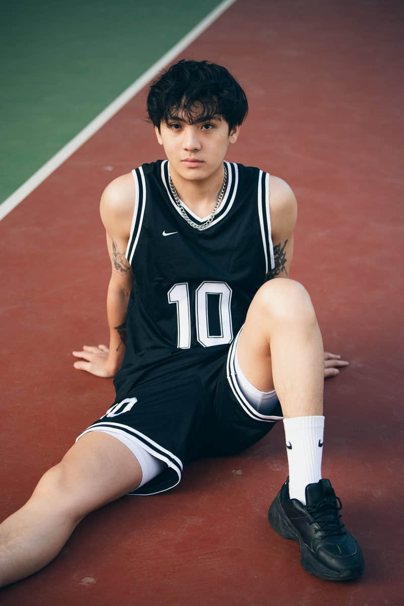 GD-030 Gayerdar - Edging Gen-Z Basketballer in Dirty White Socks-COSYGAY