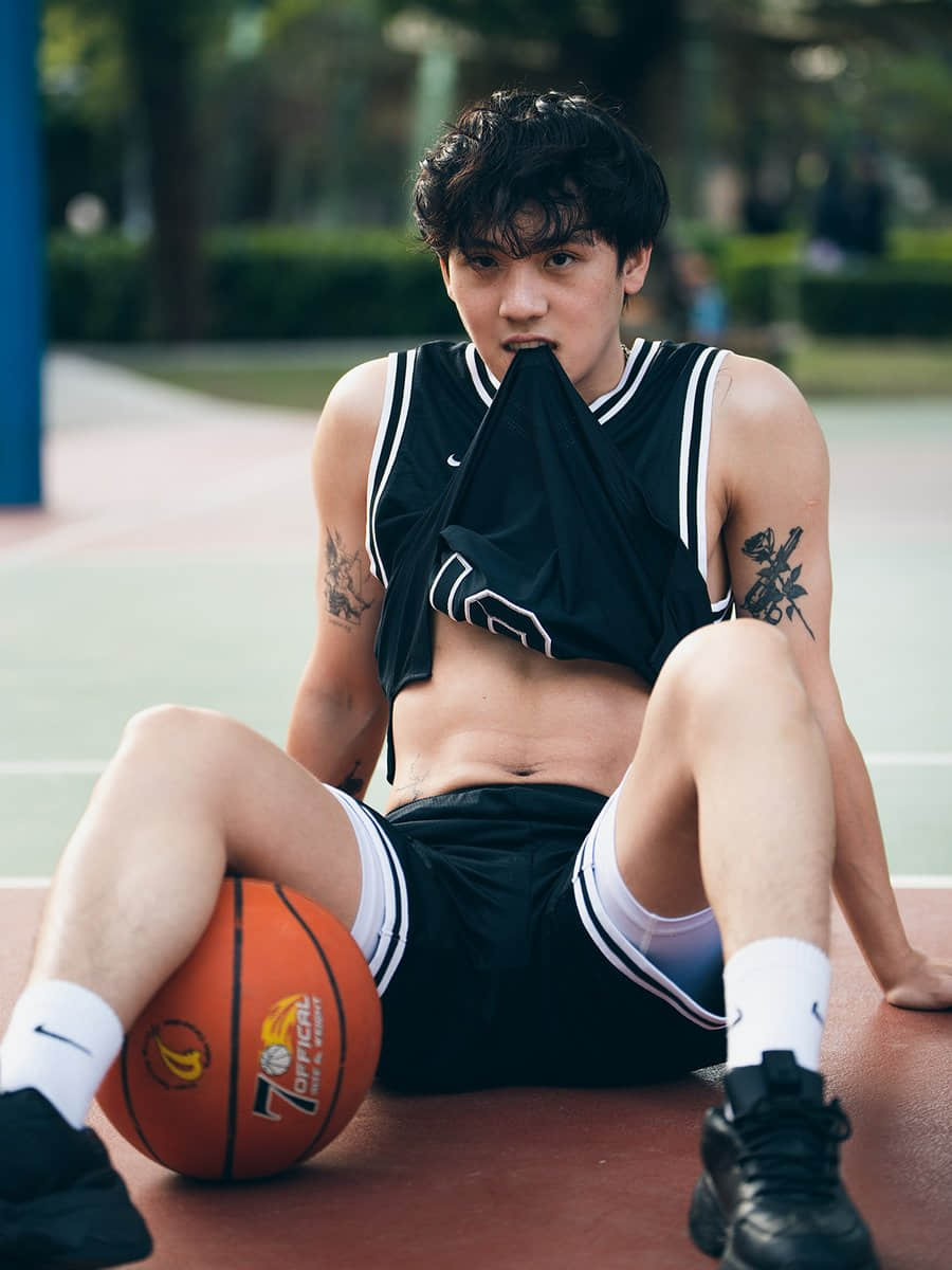 GD-030 Gayerdar - Edging Gen-Z Basketballer in Dirty White Socks-COSYGAY